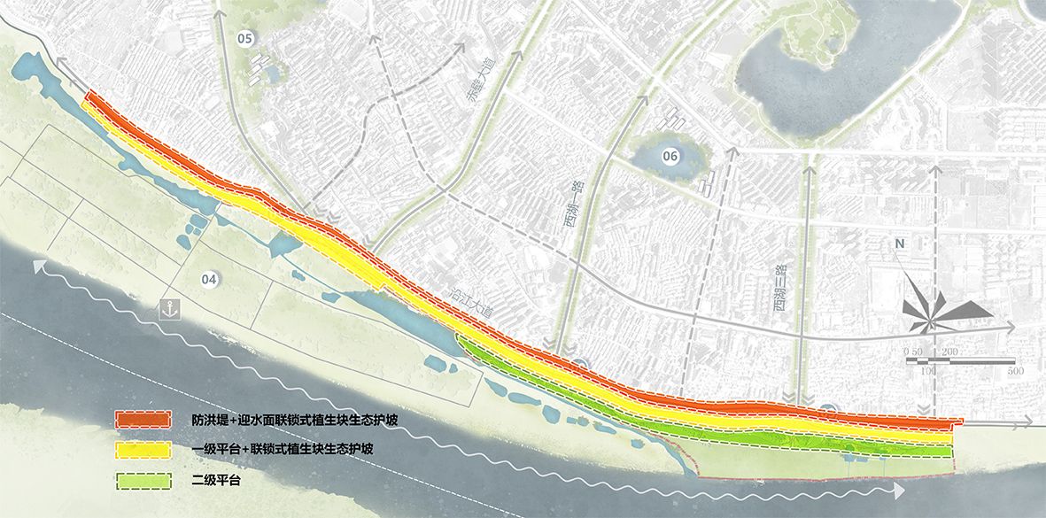 黄冈市黄州城区长江岸线综合治理工程