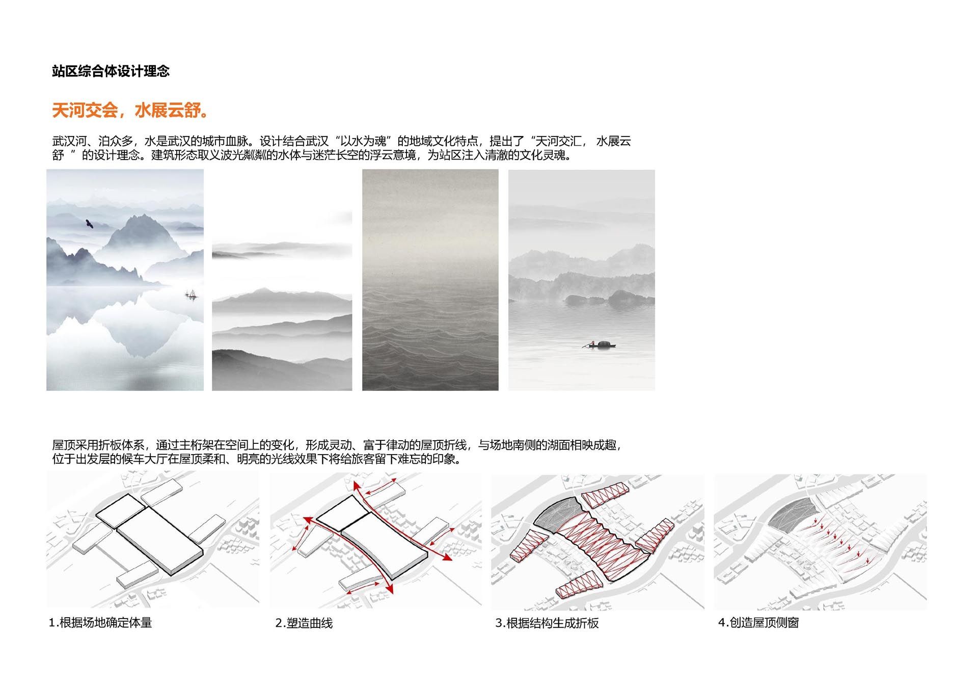 沿江高铁武汉天河站站城一体化区域城市设计及站区综合体建筑概念方案设计